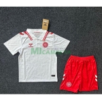 Camiseta Dinamarca Segunda Equipación 2024 Niño Kit