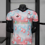 Camiseta Bélgica Segunda Equipación 2026 Rosa/Azul Claro (EDICIÓN JUGADOR)