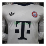 Camiseta Bayern Múnich Segunda Equipación 2026/2027 ML Blanco (EDICIÓN JUGADOR)