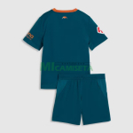 Camiseta Valencia Segunda Equipación 2026/2027 Azul Niño Kit con Parche La Liga