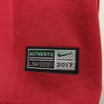 Camiseta AS Roma Primera Equipación Retro 2017/18 Rojo