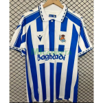 Camiseta Real Sociedad 2025/2026 Versión Retro Azul/Blanco