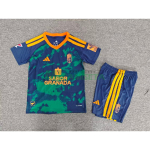 Camiseta Granada Segunda Equipación 2026/2027 Azul/Verde Niño Kit con Parche La Liga