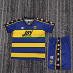 Camiseta Parma Calcio Primera Equipación Retro 2001/02 Amarillo/Azul Niño Kit