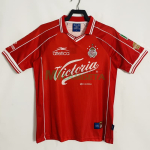 Camiseta Toluca Primera Equipación Retro 1999/2000 Rojo