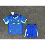 Camiseta Olympique Marsella Tercera Equipación 2025/2026 Azul Niño Kit
