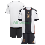 Camiseta Alemania Primera Equipación 2022 Mundial Niño Kit