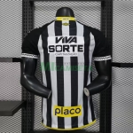 Camiseta Santos FC Segunda Equipación 2025/2026 Negro/Blanco con Publicitario (EDICIÓN JUGADOR)