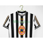 Camiseta Newcastle United Primera Equipación Retro 1997/99 Negro/Blanco