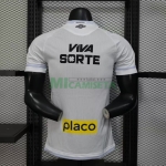 Camiseta Santos FC Primera Equipación 2025/2026 Blanco con Publicitario (EDICIÓN JUGADOR)