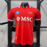Camiseta Napoli Tercera Equipación 2026/2027 Rojo (EDICIÓN JUGADOR)