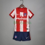 Camiseta Atletico de Madrid Priemra Equipación 2021/2022 Niño Kit