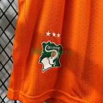 Pantalón Corto Costa de Marfil Primera Equipación Mundial 2026 Naranja (EDICIÓN JUGADOR)