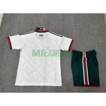 Camiseta México Segunda Equipación Mundial 2026 Blanco Niño Kit