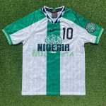 Camiseta OKOCHA 10 Nigeria Segunda Equipación Retro 1996