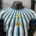 Camiseta Argentina 2026 Edición Especial Blanco/Azul/Negro (EDICIÓN JUGADOR)