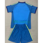 Camiseta de Portero España Mundial 2026 Azul Niño Kit