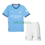 Camiseta Manchester City Primera Equipación 2024/2025 Niño Kit