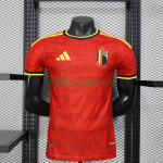Camiseta Bélgica 2026 Rojo (EDICIÓN JUGADOR)