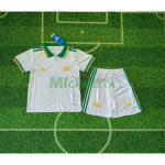 Camiseta AS Roma Tercera Equipación 2025/2026 Blanco Niño Kit