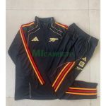 Sudadera De Entrenamiento Arsenal 2025/2026 Negro Versión Retro