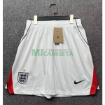 Pantalón Corto Inglaterra Primera Equipación Mundial 2026 Blanco