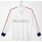 Camiseta Francia Segunda Equipación Retro 1980/82 ML Blanco