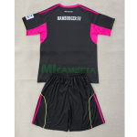 Camiseta Hamburger SV Tercera Equipación 2025/2026 Negro Niño Kit