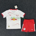 Camiseta Leipzig Primera Equipación 2025/2026 Blanco/Rojo Niño Kit