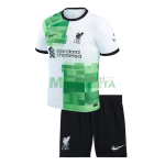 Camiseta Liverpool Segunda Equipación 2023/2024 Niño Kit
