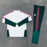 Sudadera De Entrenamiento Real Madrid 2026/2027 Blanco/Verde Oscuro