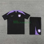 Camiseta de Entrenamiento Inglaterra 2024 Kit Negro/Morado