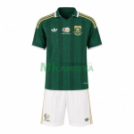 Camiseta Sudáfrica Segunda Equipación Mundial 2026 Verde Niño Kit