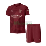 Camiseta Manchester City Tercera Equipación 2024/2025 Niño Kit