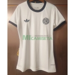 Camiseta Alemania 125 Aniversario Edición 2025 Mujer Blanco