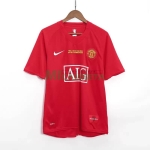 Camiseta RONALDO 7 Manchester United Primera Equipación Retro 2007/08