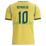 Camiseta NEYMAR JR. 10 Brasil Primera Equipación Mundial 2026 Amarillo