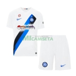 Camiseta Inter de Milán Segunda Equipación 2023/2024 Tartarughe Ninja Niño Kit