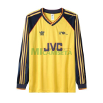Camiseta Arsenal Segunda Equipación Retro 1989/91 ML Amarillo
