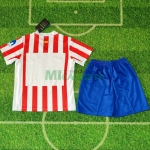 Camiseta Atlético de Madrid Primera Equipación 2025/2026 Rojo/Blanco Niño Kit