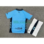 Camiseta Las Palmas Segunda Equipación 2025/2026 Azul Niño Kit con Parche La Liga