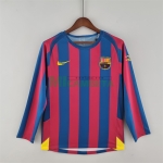 Camiseta Barcelona  Primera Equipación Retro 2005/06 ML