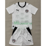 Camiseta Egipto Segunda Equipación Mundial 2026 Blanco Niño Kit