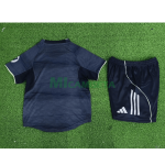 Camiseta Real Madrid Segunda Equipación 2025/2026 Azul Marino Niño Kit (EDICIÓN JUGADOR)