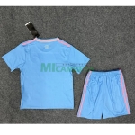 Camiseta Inter Miami Tercera Equipación 2025/2026 Azul Claro Niño Kit