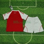 Camiseta Arsenal Primera Equipación 2025/2026 Rojo/Blanco Niño Kit