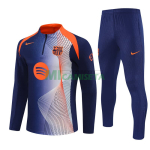 Sudadera De Entrenamiento Barcelona 2025/2026 Azul/Naranja
