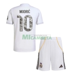 Camiseta MODRIĆ 10 Real Madrid Primera Equipación 2025/2026 Blanco