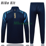 Chandal Napoli 2025/2026 Niño Azul Oscuro