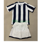 Camiseta West Bromwich Albion Primera Equipación 2025/2026 Azul/Blanco Niño Kit